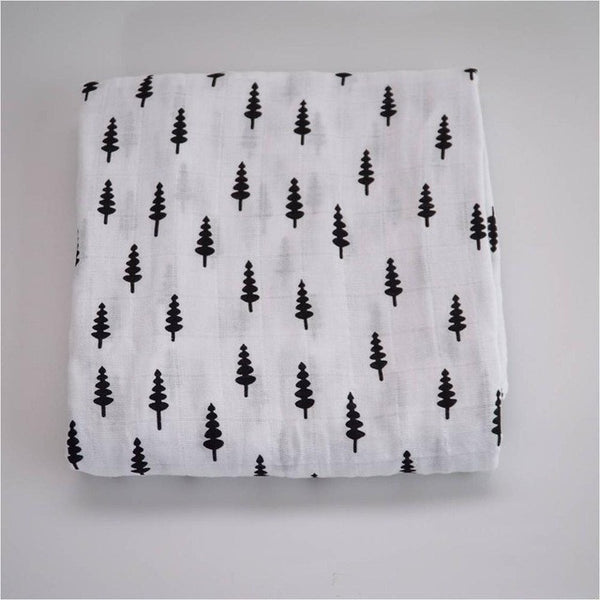 Into the Woods Organic Cotton Muslin Blanket